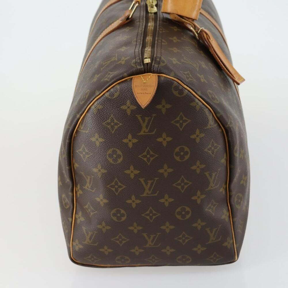 LOUIS VUITTON Monogram Keepall 50 Boston Bag M41426 LV Auth 155568 - Picture 4 of 16
